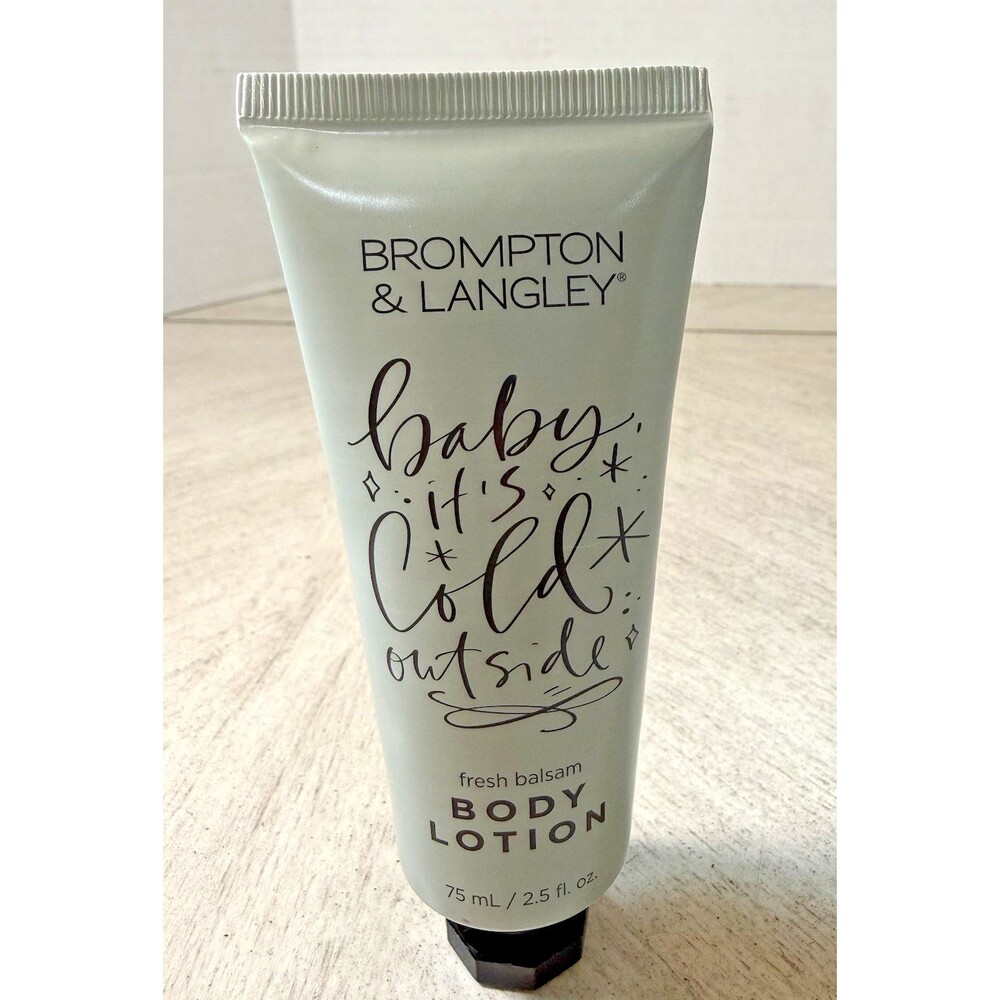 Brompton & Langley‎ Fresh Balsam Body Lotion Baby Its Cold Outside 2.5oz New